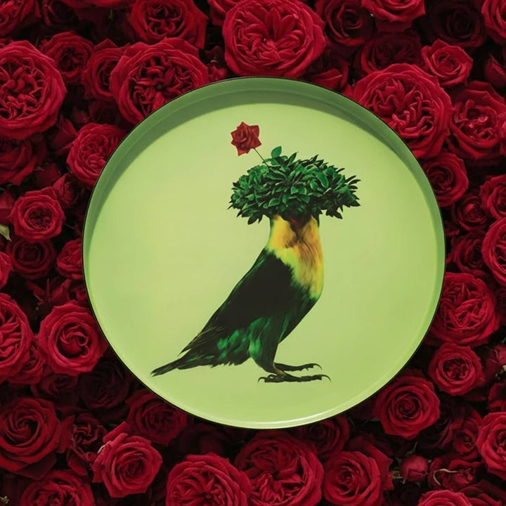 Gangzaï Design - Vassoio Rotondo In Ferro "Romeo" 33cm