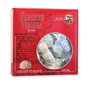 Amaretti Virginia - Amaretti Croccanti in Scatola Rossa 150g