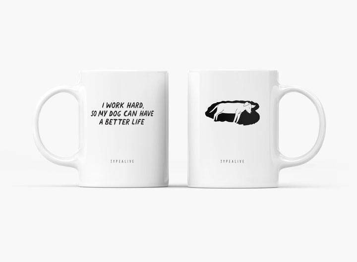 Typealive - Tazza in Ceramica Better Life "Cani"