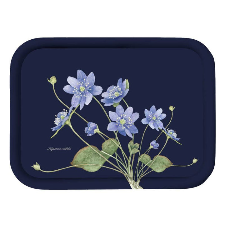 Koustrupco - Vassoio Rettangolare Anemoni Blu