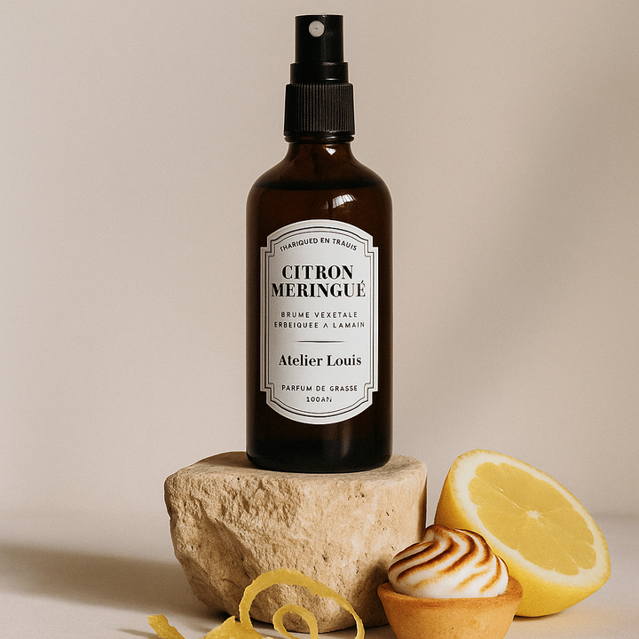 Atelier Louis - Spray Vegetale Per Ambiente Meringa al Limone 100ml
