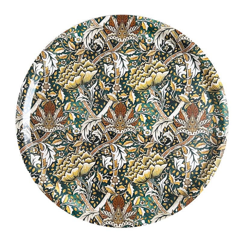 Koustrupco - Vassoio Rotondo Verde "Windrush" by William Morris