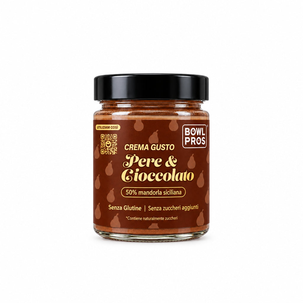 Bowlpros - Crema Gusto Pere e Cioccolato 180g