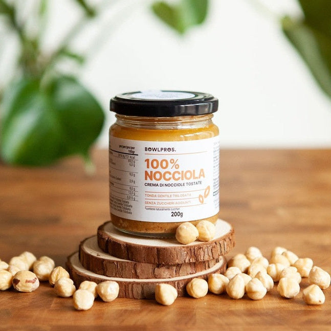 Burro di nocciole tostate di Bowlpros