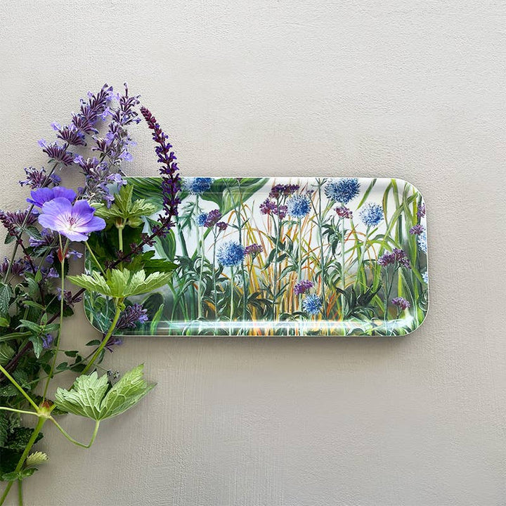 Koustrupco - Vassoio Rettangolare Fiori di Anne Just