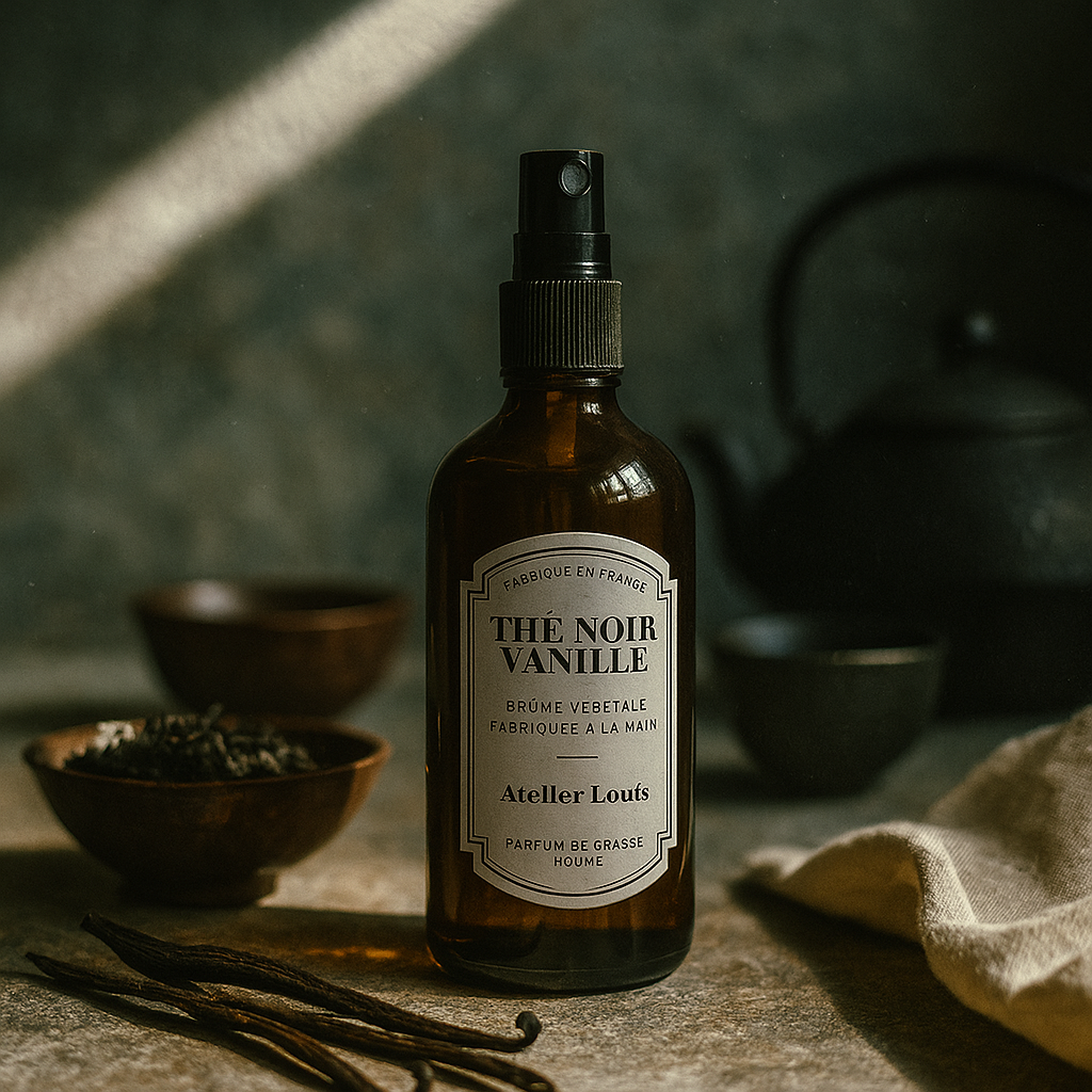 Atelier Louis - Spray Vegetale per Ambiente Tè Nero e Vaniglia