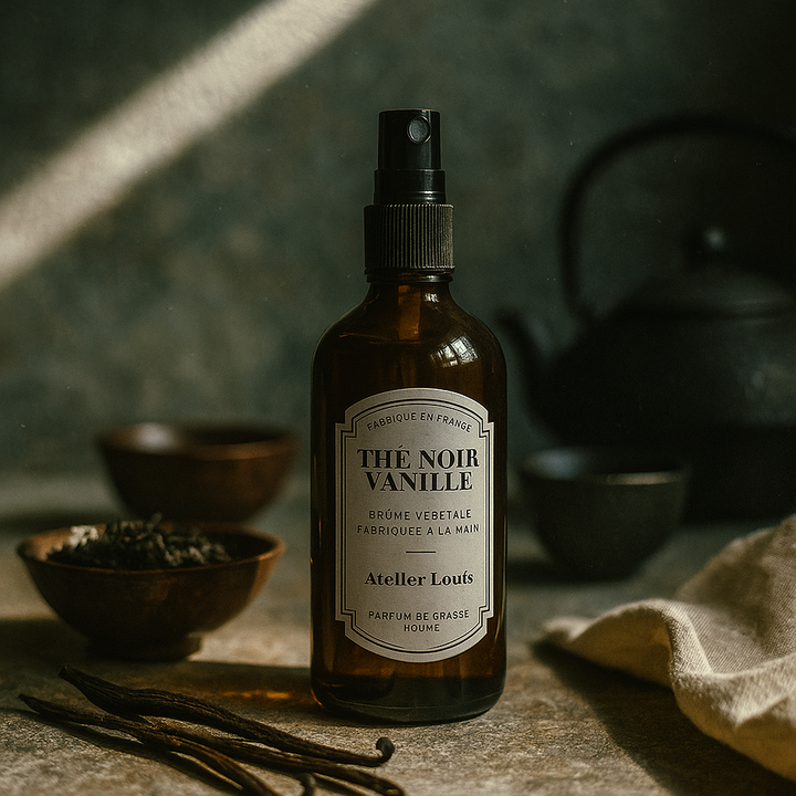 Atelier Louis - Spray Vegetale per Ambiente Tè Nero e Vaniglia