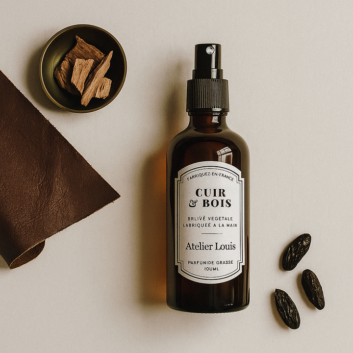Atelier Louis - Spray Vegetale per Ambiente Cuoio e Legno 100ml