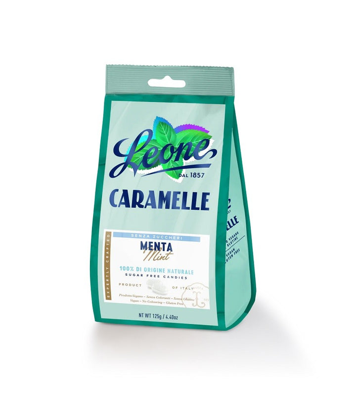 Leone - Caramelle alla Menta Senza Zuccheri 125g