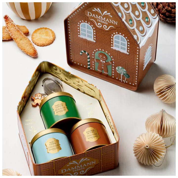 Dammann Frères - Coffret di Natale Candy Christmas in Latta 120g