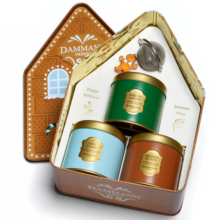 Dammann Frères - Coffret di Natale Candy Christmas in Latta 120g