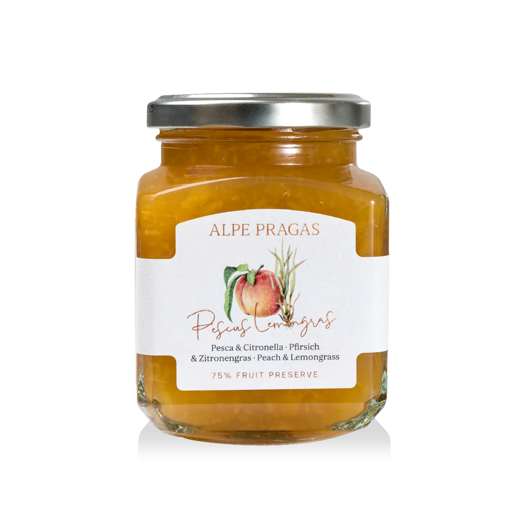 Alpe Pragas - Composta di Pesca e Citronella 335g