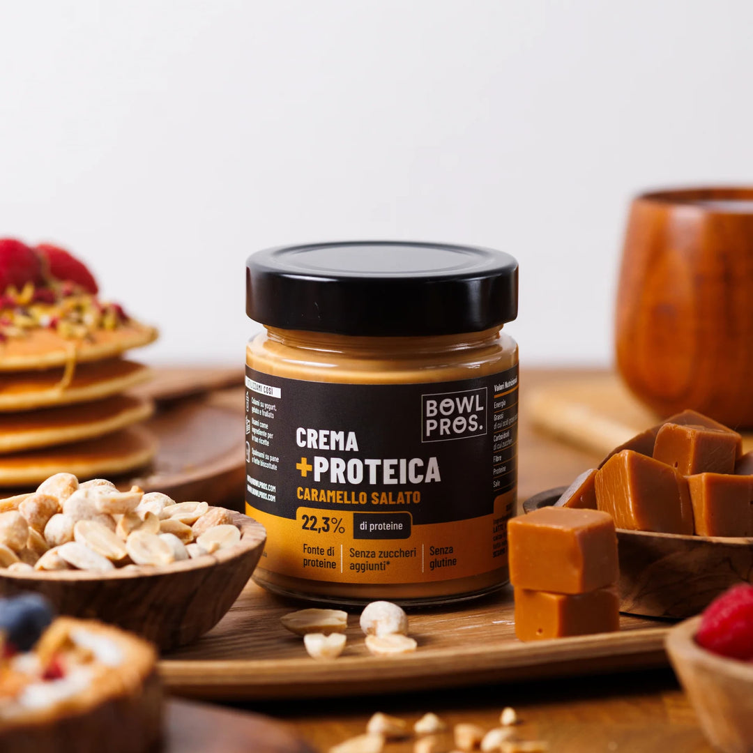 Bowlpros - Crema Proteica Caramello Salato 200g