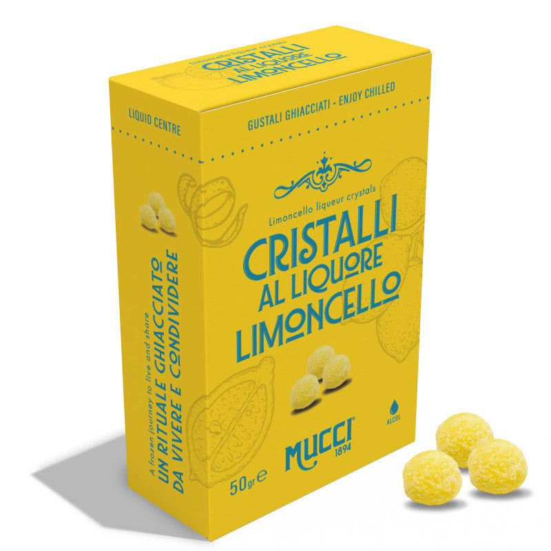 Mucci - Cristalli al liquore Limoncello 50gr