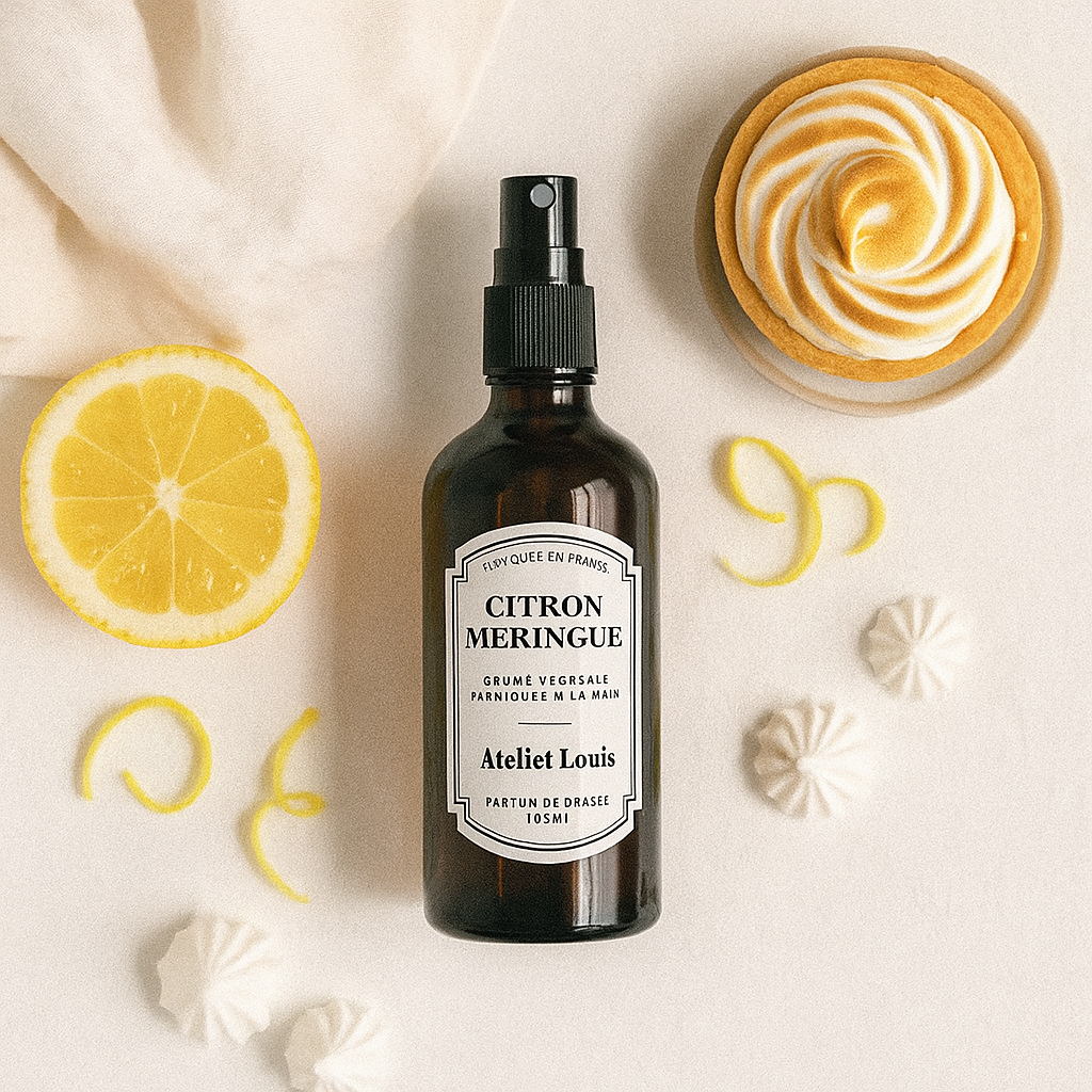 Atelier Louis - Spray Vegetale Per Ambiente Meringa al Limone 100ml