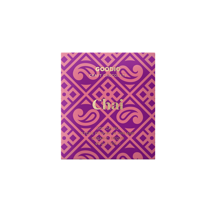Goodio Chocolate - Cioccolato Chai al 50%
