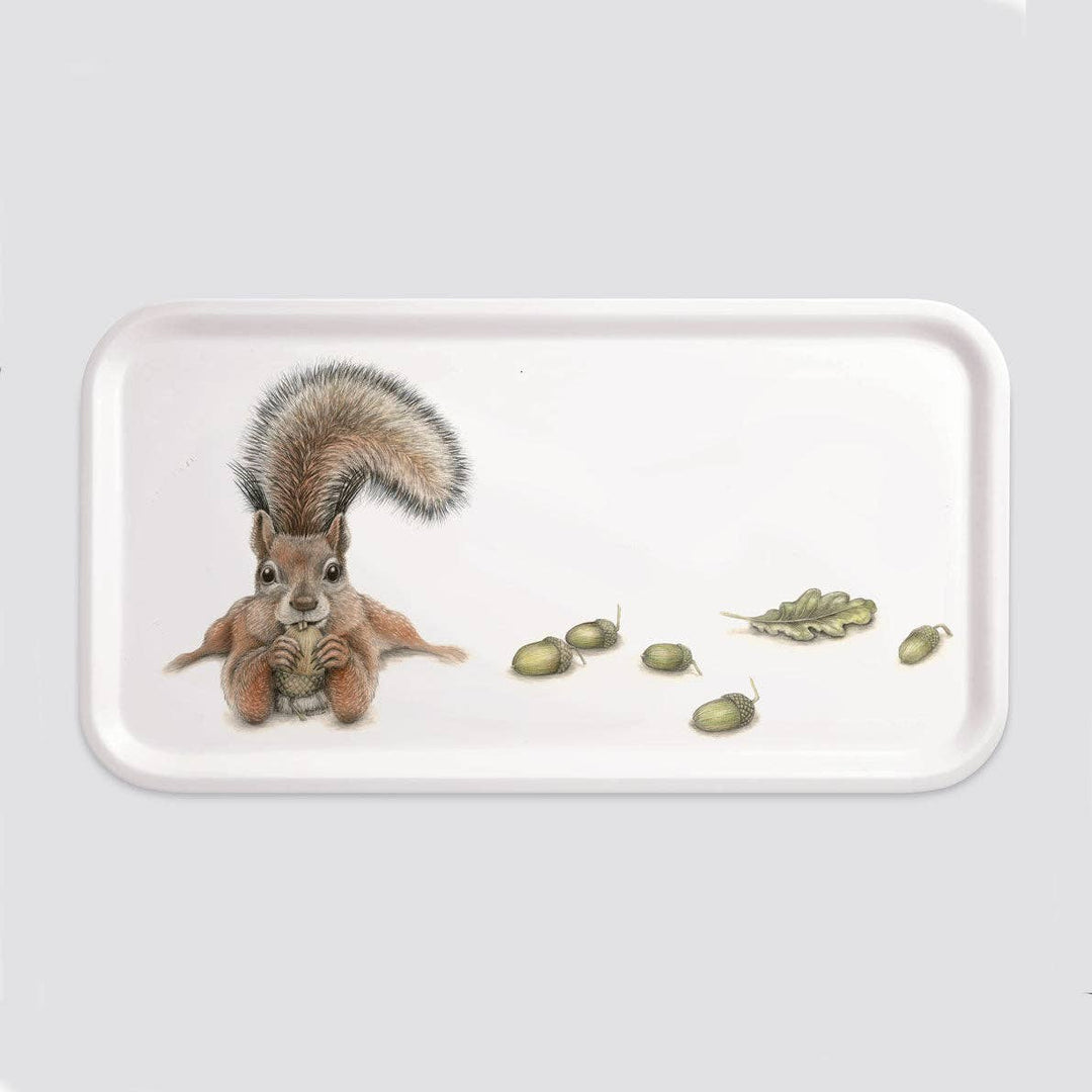 Charlotte Nicolin - Vassoio Lungo Small "Sebastian lo Scoiattolo"