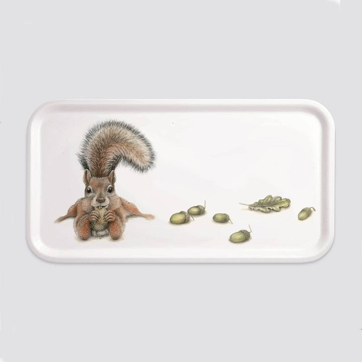 Charlotte Nicolin - Vassoio Lungo Small "Sebastian lo Scoiattolo"