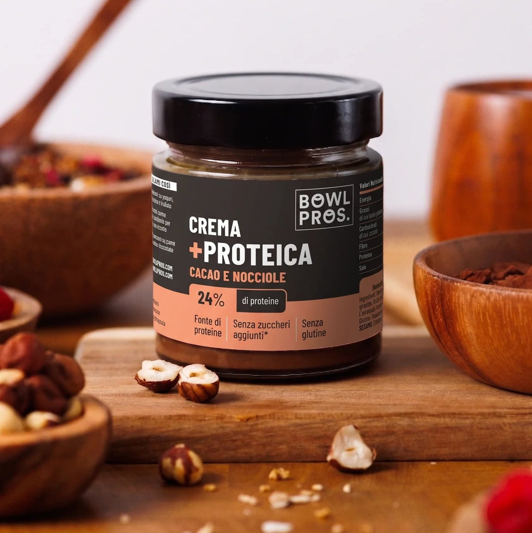 Bowlpros - Crema Proteica Cacao &amp; Nocciole 190g