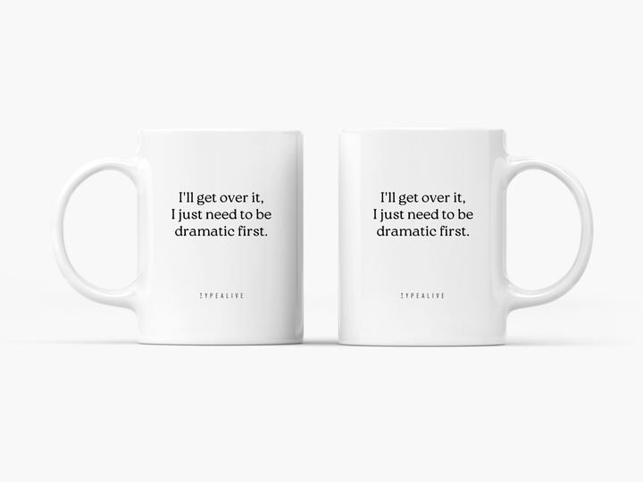 Typealive - Tazza in ceramica "Drammatico"
