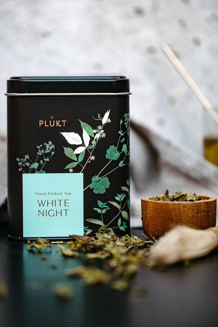 Plūkt - Tisana "White Night" in Filtri in Latta