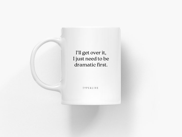 Typealive - Tazza in ceramica "Drammatico"