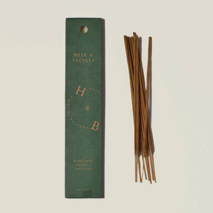 H&B Incense - Incenso Naturale al Muschio e Patchouli