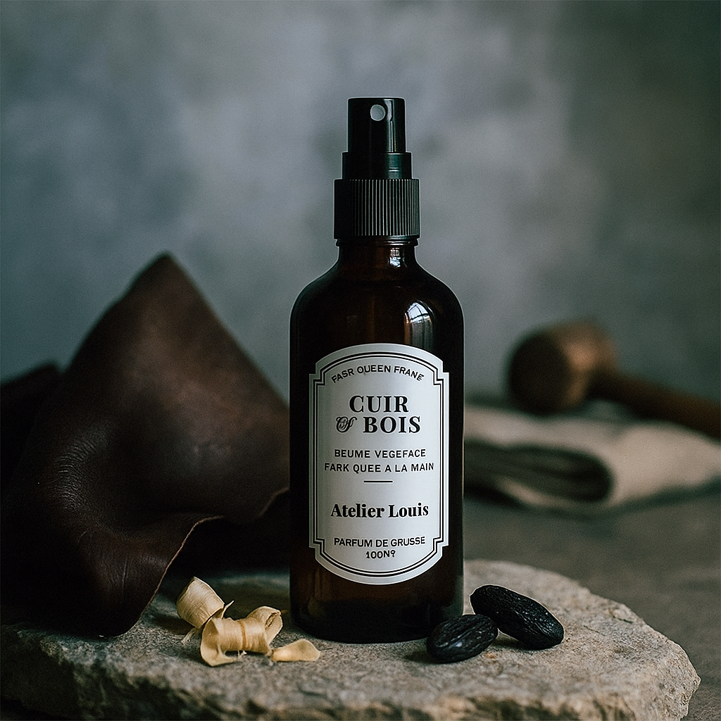 Atelier Louis - Spray Vegetale per Ambiente Cuoio e Legno 100ml