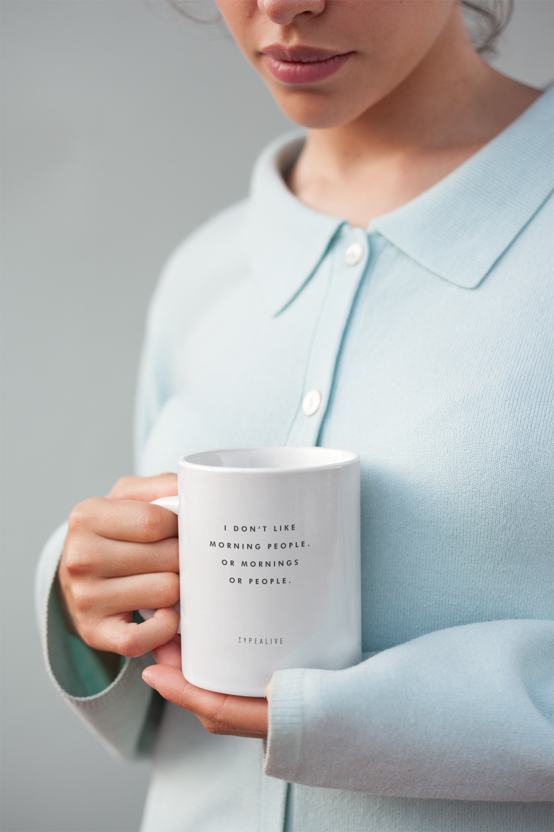 Typealive - Tazza in Ceramica "Morning People"