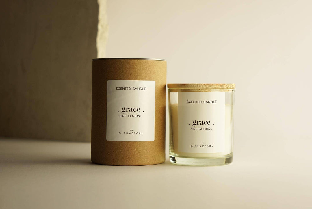 SEVENREEDS - Candela Vegetale alla Menta e Basilico 200ml