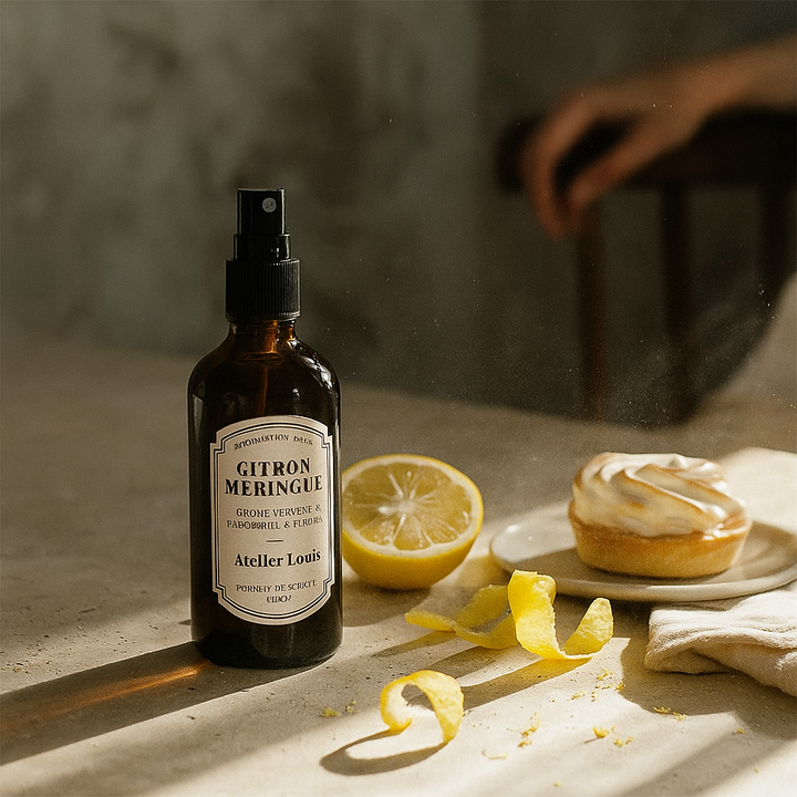 Atelier Louis - Spray Vegetale Per Ambiente Meringa al Limone 100ml
