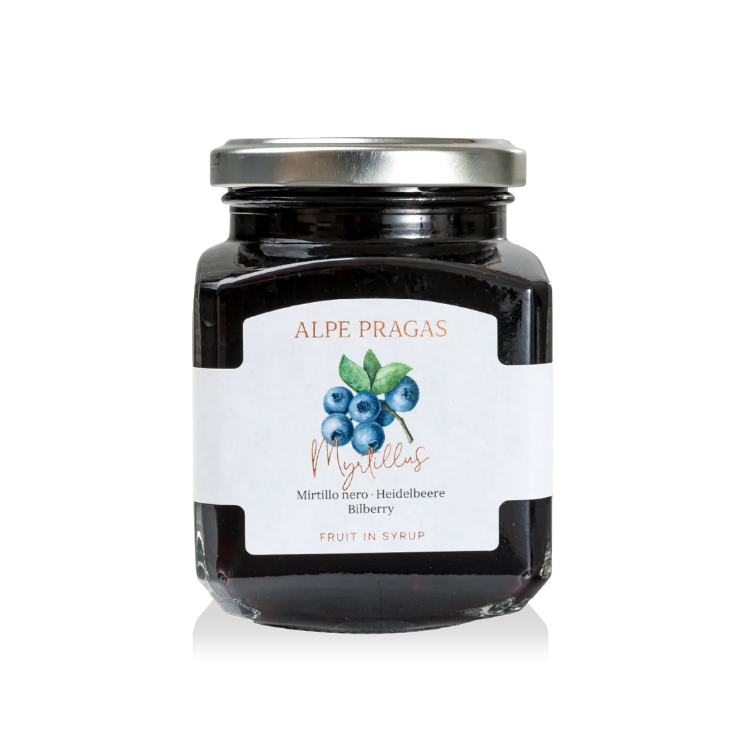 Alpe Pragas - Mirtillo Nero Sotto Sciroppo 340g