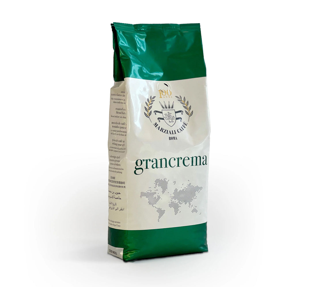 Marziali - Caffè GRANCREMA in Grani Miscela 50/50 250g/1kg