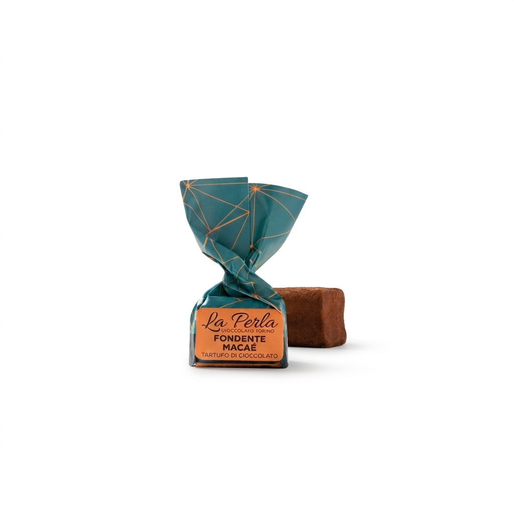 La Perla Cioccolato Torino - Tartufo di Cioccolato Macaé Formato Sfuso 100g