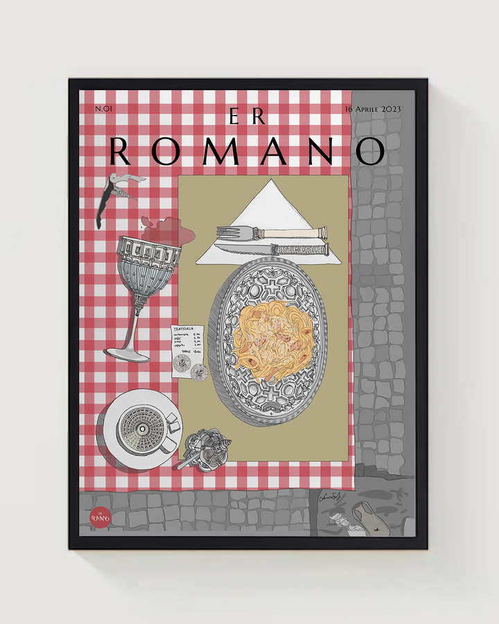 Poster Er Romano -  A4