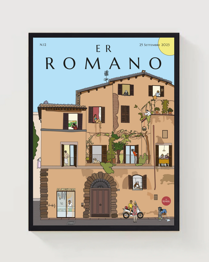 Poster Er Romano -  A4