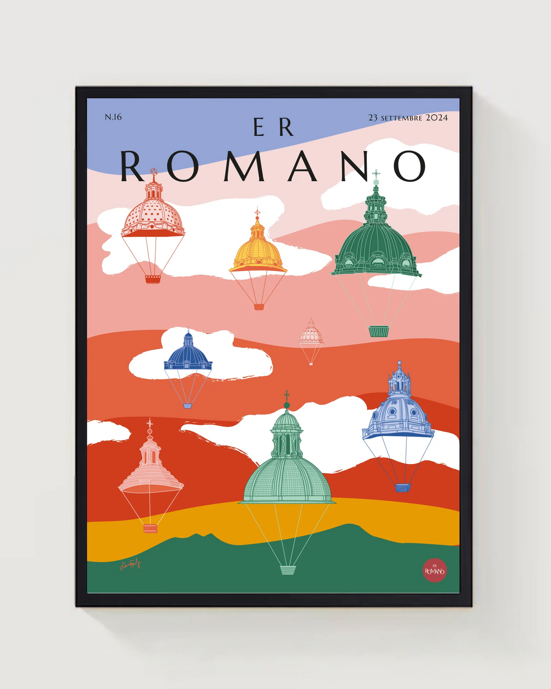 Poster Er Romano -  A4