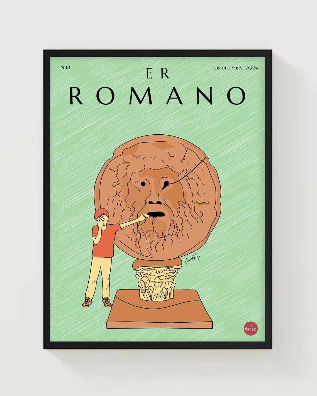 Poster Er Romano -  A4