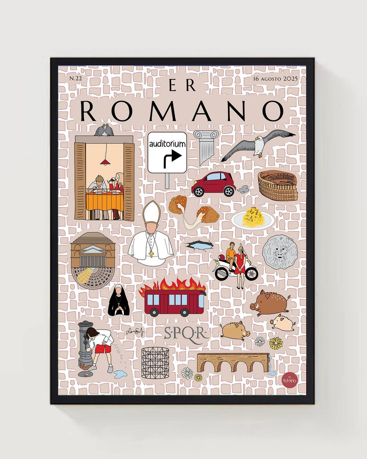 Poster Er Romano -  A4