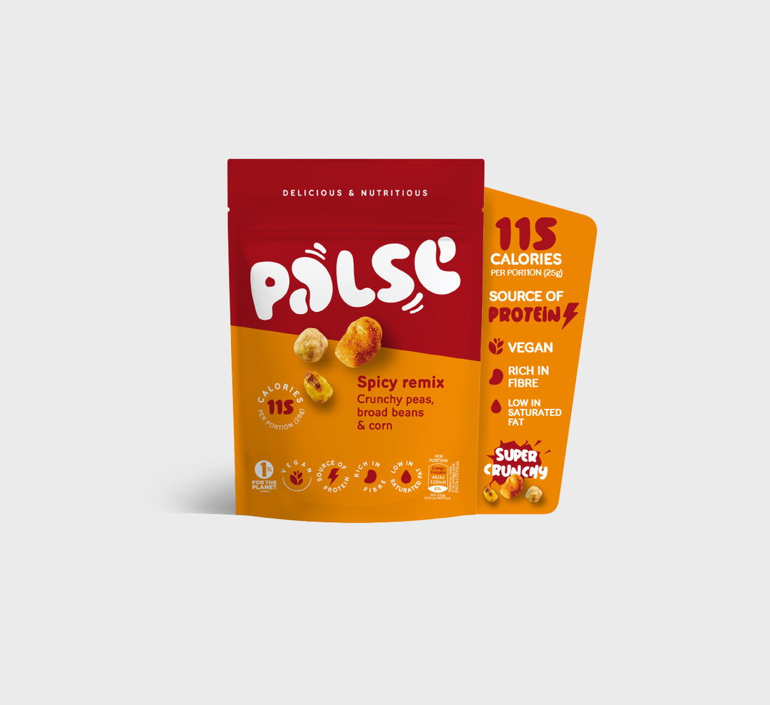 Palse - Mix di Chips di Piselli, Fagioli e Mais Speziati