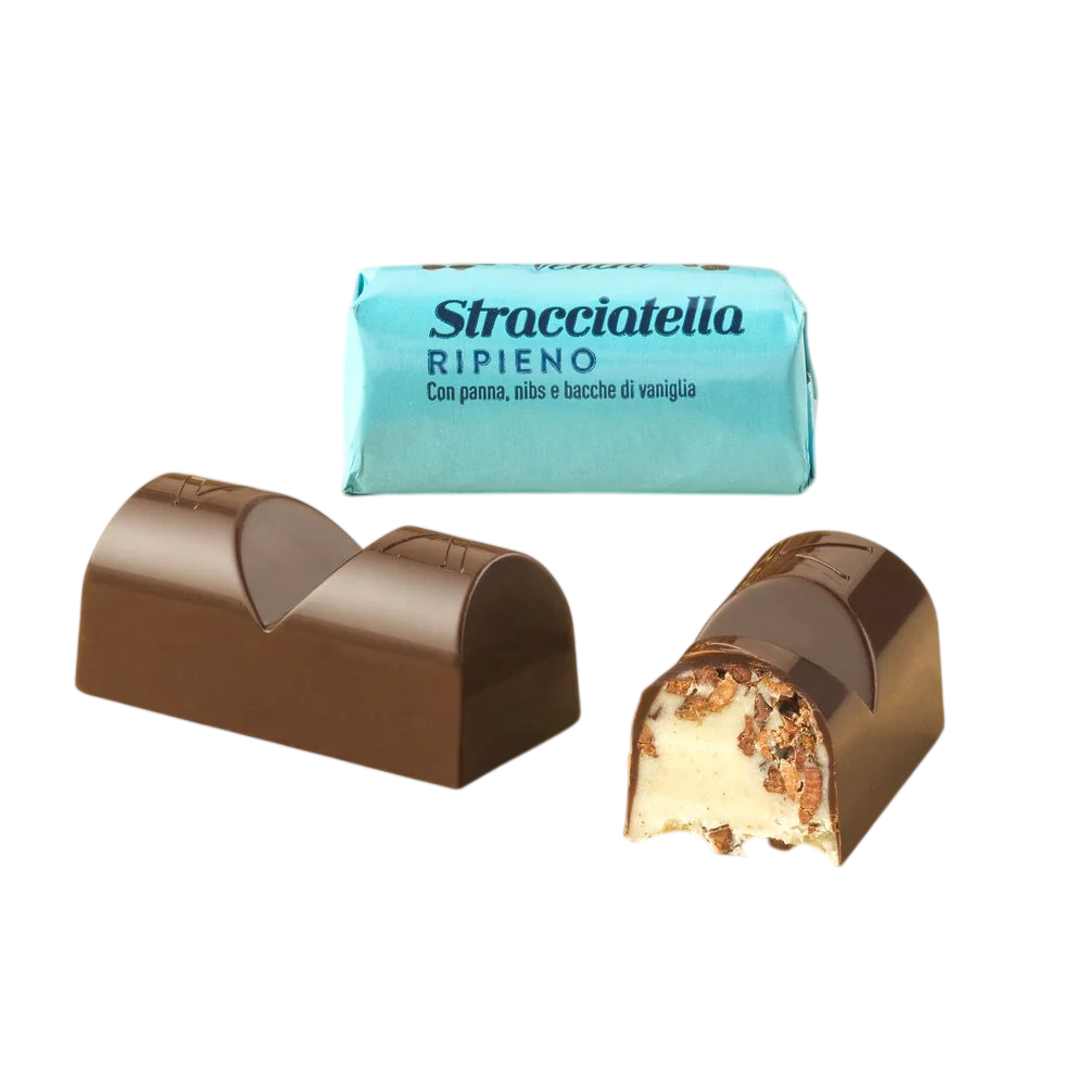 Venchi -  Lingottino Stracciatella Fondente Formato Sfuso 100g