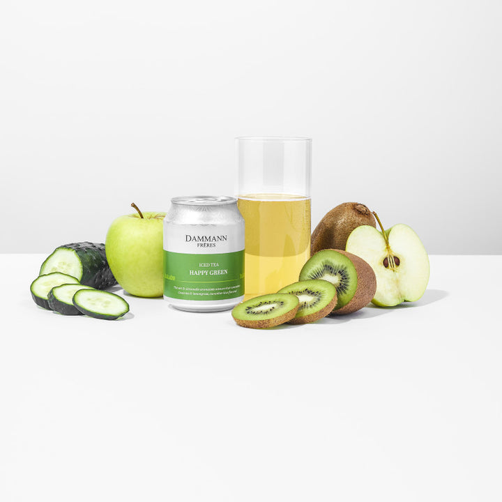 Damman Frères - Lattina Tè Verde Freddo "Happy Green" Kiwi, Cetriolo e Lemongrass