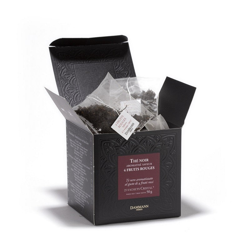 Dammann Frères - Tè Nero 4 Fruits Rouges in Filtri 50g